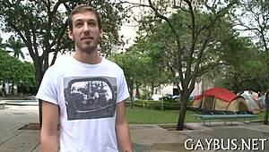 Hey, check out this big gay knob action