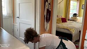 Stepmom’s Big Ass and Tits Draw Boys for POV Anal