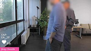 Wow, come watch me masturbate with toys, handyman!