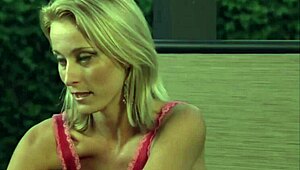 A romantic sex scene with a skinny blonde and her boyfriend
