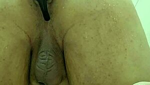 Is this Dutch fag stretching his boy pussy while riding?