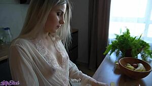 În sfârșit am făcut-o pe mama vitregă tentantă Letty Black să înșele