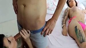 My Sister's Slut Took Advantage of My Deep Sleep!