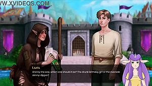 Naked elf has fun in this legend