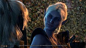 i experienced an intense futa sex scene with minthara in baldur's gate 3, feeling every thrust deeply