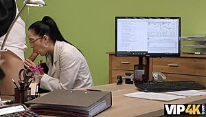 Hey, vip4k agent approves brunette nympho for hot sex