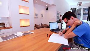 Hey, Pegas Productions got me hooked on this taboo French milf fantasy with a hot teen! It’s like no family ties at all.