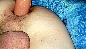 Young gay boy’s solo pleasure with dildo