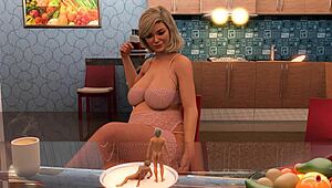 Good Morning Animation with Tall Cartoon Fetish