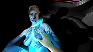 oh man, cortana totally loves my dick in 3d hentai...