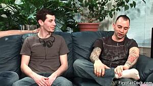 Aiden Blue Gets His Very First Big Gay Video