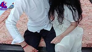 Hey, check these Indian college students in wild desi chudayi action