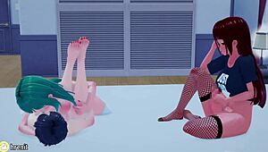 Trap Girlfriend Experiences Netorare In Anime Hentai Scenario