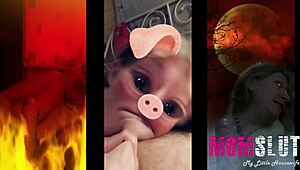 Ώριμη ξανθιά παίζει σαν καυτή τσούλα πιτσιρίκα!