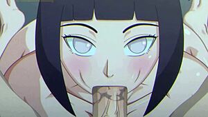 Dr Korr's voiced series features Hinata in blowjob scene 😍