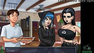 hey, watch odette seduce grace in summertime saga ep 87?