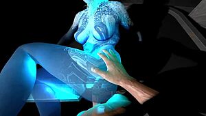 oh man, cortana totally loves my dick in 3d hentai...