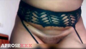 Beautiful couple’s sensual experience with pantyhose and dildo in POV sex tape