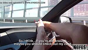 Want to see Foxy Di get roadside anal in this amateur video?