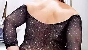 You dirty whore smoking and taking off your clothes