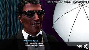 Secretary's Panties Color Revealed In Hentai Game