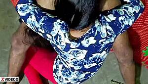 Indian college lover slamming hard in raw horny action