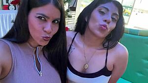 Big ass babes help me celebrate a threesome birthday wish