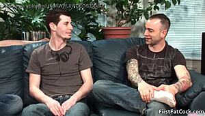 Aiden Blue Gets His Very First Big Gay Video