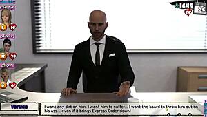 babysitter 09 starts a steamy new office routine