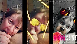 Mature blonde plays like a young slut.