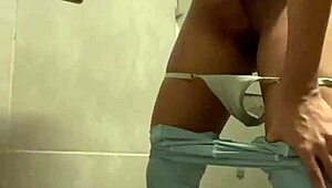 Tezao fucks ass after crowded gym