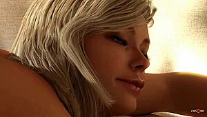 Good Morning Animation with Tall Cartoon Fetish