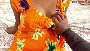 Indian Horny Teen Bhabhi Enjoys Honeymoon Fuck with Devar