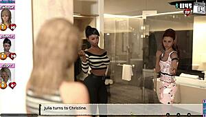 Babysitter joins wild yacht party in 3D anime fun 😎