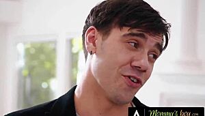 angry milfs gangbang the teen neighbor quick