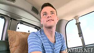 Blindfolded homosexual engulfing