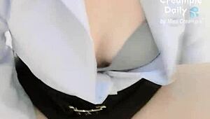 Thai Army Beauty Orders CREAMPIE in 10 Minutes