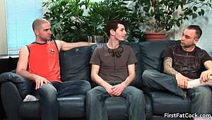 Aiden Blue Gets His Very First Big Gay Video