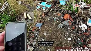 Tattooed German Milf Gets Naughty in Outdoor Anal Fuck