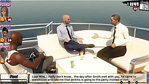 Babysitter joins wild yacht party in 3D anime fun 😎