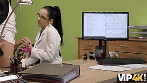 Hey, vip4k agent approves brunette nympho for hot sex