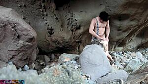 Cave woman says, I need every hole stuffed right now