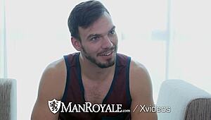 Manroyale gay pride fuck with hunk blowjob and assfucking