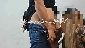 Teen Couple's Risky Mall Fire Exit Encounter