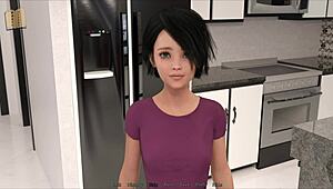 Wow! My New Memories 70 with a Hot Brunette Milf in Wild Game Action