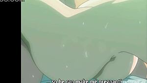 Hentai featuring big tits and taboo train action