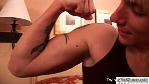 The Cute Blonde Twink Gets Naked And Engages In Hardcore Gay Sex With Blowjob