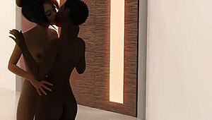 Good Morning Animation with Tall Cartoon Fetish