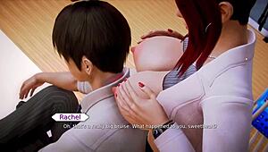 Waifu Academy Rechel Nude Scenes Collection