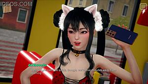 my bulley is my loverr in this hommade 3d pornn scene